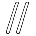 Sealing Strip for Vacuum Sealing Machines Optimal for Home Use Kitchen Improved Vacuum Efficiency Heat Resistant 2 Pcs