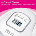 Miniatyrbild 3 av 5: Hot New! High Quality 120W UV/LED Nail Lamp with 10s/30s/60s/99s Timer