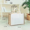 Miniatyrbillede 5 af 10: Blank Sack Tote Håndtaske SORT XL XL Sort Black XL-XL