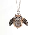 Pikkukuva 3 / 5: Vintage Smart Owl -riipus kaulakello taskukello lahja [DB]