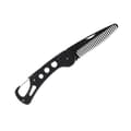 Stainless Steel Folding Beard Comb for Men for Grooming and Combing Hair, Beard KLB