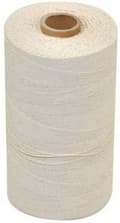 Renning 12/6 Ubleket 500 gr / rull - 100% økologisk bomullsrenning Natur