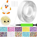 Pikkukuva 1 / 5: Päivitä Nano Tape Bubble Kit, Kaksipuolinen Teippi Muovikupla, joustava teippi Uusi Xinda 0,01cm*0,5cm*300cm