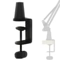 Microphone Clamp C-Clamp for Desk - Stable Mount for Streaming and Podcast, Raised Base, Compact 14cmx8cmx5cm