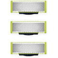 Miniatyrbillede 1 af 4: Philips Originale Erstatningsblade, til OneBlade Elektrisk Barbermaskine og Trimmer, Holdbart Rustfrit Stål, Kant og Barber, 3-pak, Model QP230/50