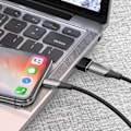 Pikkukuva 5 / 5: USB - USB-C -sovitin Apple iPhone 16 ProMax -laturisovittimelle 3 kpl, tyyppi C naaras - USB A uros -kaapeliliitin iPhone 15 14 13 12 11 -puhelimelle