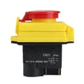Miniatyrbild 3 av 5: 250V 16A IP54 Start Stop Switch Zero Voltage Switch with Emergency Stop