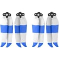 Air 2S Propeller Tyst Propeller Vikbar 7238F Propeller för DJI Mavic Air 2/Air 2S Drönartillbehör (Blå Vit 4-pack)