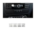 Miniatyrbilde 2 av 5: Bil Centerkonsoll CD Panel Klimaanlegg Knapp Klistremerke Trim For Class X204 Tilbehør(a)