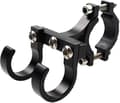 Motorcycle Handlebar Helmet Hook, Safety Helmet Hook for Motorcycle Handlebar, Helmet Hanger - Motorcycle Accessories, Double Hook, Hard Full [DB]