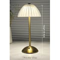 Miniatyrbillede 1 af 3: LED bordlampe enkel retro café stemningslampe bordlampe touch USB opladning bar bordlampe