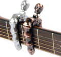 Set med 2 gitarr capo skalle knopp design universal strängar instrument capo