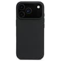 iPhone 17 Pro Matt Svart Silikon Skal