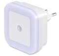 LED night light with motion sensor and light sensor, lamp à