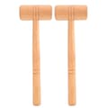 2 pcs/set Hammer Wood DIY Making Repair Jewelry Metalworking Tools