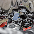 Miniatyrbild 2 av 5: Quad Lock Motorcycle Handlebar Mount for iPhones and Samsung Galaxy Phones - Useful