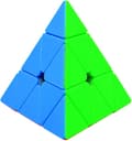 3x3 Stickerless, Triangles Cubes 3x3x3 Speed Cubes Christmas Gift