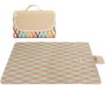 Beach blanket 200 x 145 cm with carrying handle, foldable beach mat