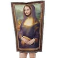 Halloween Hauska Seinämaalaus Mona Lisa Cosplay-asu