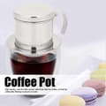 Miniatyrbilde 4 av 5: Vietnamesisk kaffefilter, rustfritt stål enkel kopp dryppbrygger kaffebrygger (wick)