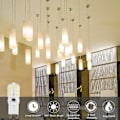 Miniatyrbild 5 av 5: 9 LED-lampor, 3W G9 LED-lampor (motsvarande 33W halogenlampor), kallvit 6000K, flimmerfri, 360 graders vinkel, AC 220V, 10-pack