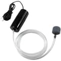 Akvarieluftpump, akvariesyrepump, akvarieluftpump-kit med luftsten och silikonslang, för