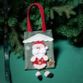 Christmas Gift Sack Tote Bag Long Legs 3D Figure Christmas