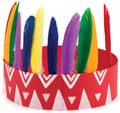 Miniatyrbild 2 av 4: Small Colorful Feathers, Craft Material for Kids (100-pack)