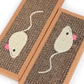 2-pakning Klorebrett for katter 37 x 12 cm Vendbart klorebrett for katt