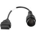 38-stifts till 16-stifts OBD2-adapterdiagnostikkabel för Iveco-lastbil