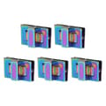 Miniatyrbild 3 av 8: 5 Sets Twist Locks Colorful Rectangular Durable Exquisite Bag Clasps for DIY Shoulder Bags, Purses, Handbags