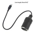 Miniatyrbillede 3 af 5: USB C PD til 12V 60W Bil Cigarettænderudtag Adapter til Biloplader & Støvsuger Edition 0120