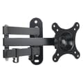 LCD Motorhome/Caravan TV Mount Aluminum Wall Mount Arm Anti-shake (1pc, Black)