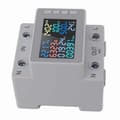 Miniatyrbild 1 av 5: Din Rail Voltage Current Meter Digital Display Multifunctional Electricity Tester Energy Meter 170-270V 63A