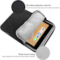Pikkukuva 3 / 8: Tablettitietokonelaukku 9–11 tuumalle, sopii uuteen 11 tuuman iPad Pro M4/iPad Air M2 2024 -malliin, iPad Air 5/4/3 10,9\"/10,5\" -malliin, iPad Pro Black