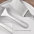Miniatyrbillede 7 af 9: 10-tommers metalspatelsæt SUS304 rustfrit stål stegepalet med slidser hamburger vender flad grillspatel til madlavning