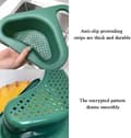 Miniatyrbild 2 av 4: Triangular Sink Holder, Multifunctional Hanging Filter Drain, Swan-Shaped Sink Drain Basket, Creative Sink Drain Basket