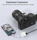 Miniatyrbilde 3 av 5: Camera Connection Kit med ladeport for Apple-produkter