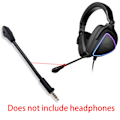 Miniatyrbild 9 av 10: 3,5 mm Plugg-Interface Mikrofon Hörlurar HiFi Mikrofon Reparationsreservdel för ROG för Delta RGB Gaming Headset