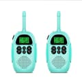 Genopladelig Walkie Talkie 2-pak (Blå), Børn 3 km Lang Rækkevidde