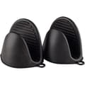 Thick Silicone Mini Oven Mitts, Heat-Resistant Grip Protection for Baking, Cooking, Grilling