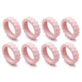 Pikkukuva 7 / 10: 8 kpl/setti Matkatavarapyörän pyörät Kengät Matkalaukun pyöränsuojukset Harmaa Gray 8Pcs-8Pcs