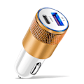 Pikkukuva 1 / 5: 66W PD USB-auton latauslaite Nopea lataus 3.0 USB C Nopea lataus auton sovitin iPhone 15 14 Pro Max Samsung S22 S21 Xiaomi