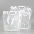 2-PACK 10L Portable Foldable Water Container. Water Container (transparent)