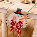 Miniatyrbillede 3 af 5: Rektangulær Juledug Polyester 34 * 178cm Christ