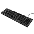 Miniatyrbild 4 av 5: Wired Mechanical Gaming Keyboard 104 Keys Colorful Light Suspended Keycaps Comfortable Touch USB Mechanical Keyboard