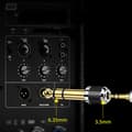 1/4 till 3,5 mm ljudadapter Hifi-adapter Hörlurar Hörlursadapter