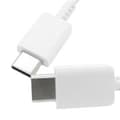 Miniatyrbillede 7 af 8: Type C til Type C-kabel PD Hurtigopladning Fleksibel Type C-datakabel til Android til Note 10-telefon 1 m Hvid_tfrf
