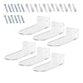 Floating Shoe Rack - 6-Tier Wall-Mounted Shoe Shelf - Sneaker Levitation Display Shoe Rack for Wall