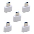 Miniatyrbillede 5 af 5: 5 STK./Sæt CY UC-086 Type-C til USB 2.0 480Mbps OTG Adapterstik til Telefon Tablet USB-kabel